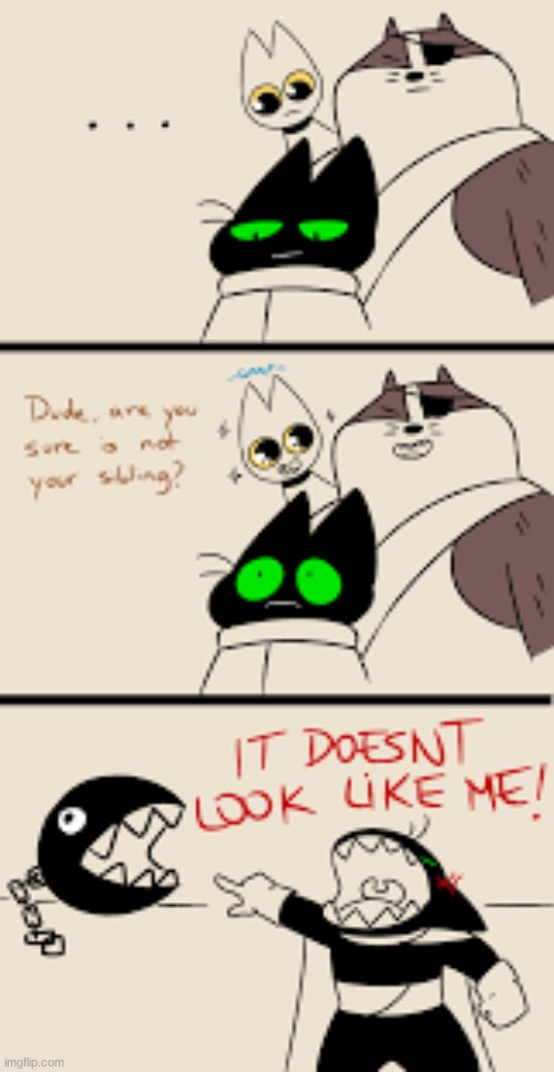 he chomp | made w/ Imgflip meme maker