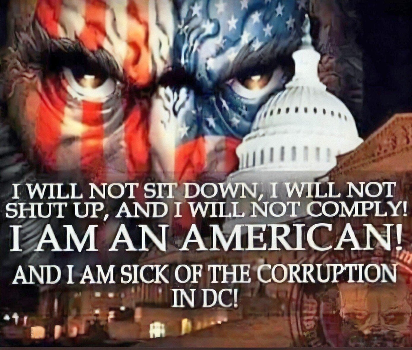 MAGA Blank Meme Template