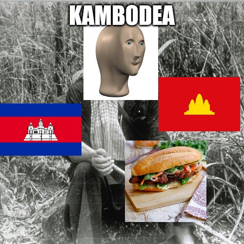 Kambodea | KAMBODEA | image tagged in stonks | made w/ Imgflip meme maker