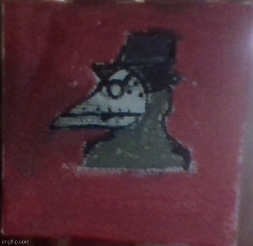 I painted a plague doctor! :D | made w/ Imgflip meme maker