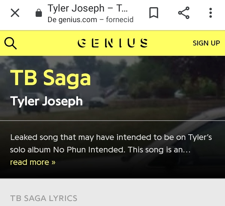 Tyler Joseph TB Saga lyrics Blank Meme Template