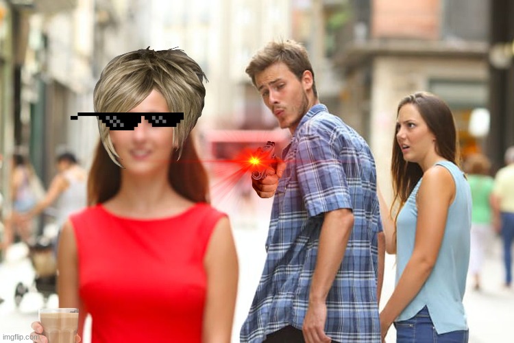 DAAAAAAAMN | image tagged in memes,distracted boyfriend | made w/ Imgflip meme maker