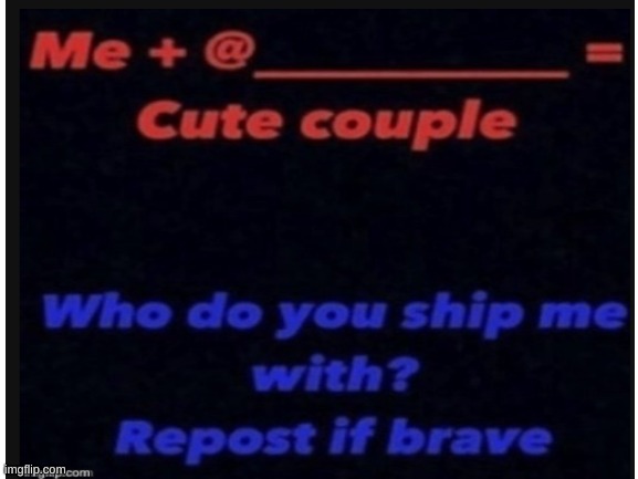 Do it with me, my OCs, idc. Go ham, chaos-lovers. | made w/ Imgflip meme maker
