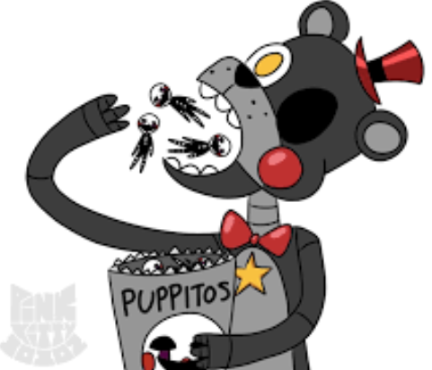 High Quality lefty eating puppitos Blank Meme Template