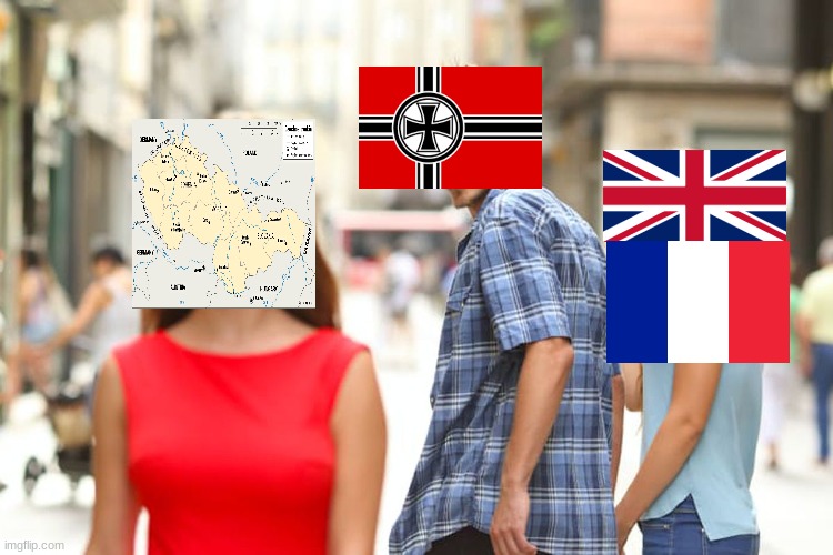 he he ww2 funny | image tagged in memes,distracted boyfriend,ww2,histery | made w/ Imgflip meme maker