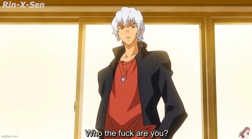 Who the fuck are you? | image tagged in who the fuck are you | made w/ Imgflip meme maker