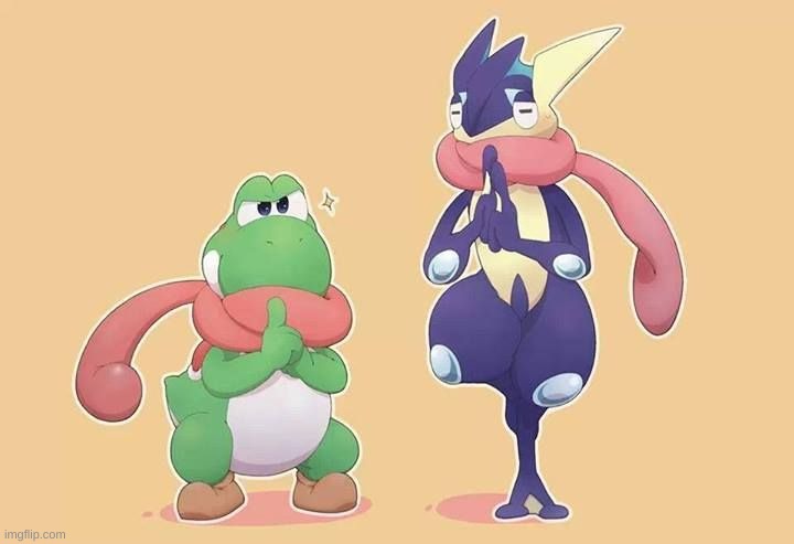 Proof I Can Copy Greninja | made w/ Imgflip meme maker