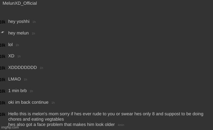 I Got This From MelunXD_Official's Memechat | made w/ Imgflip meme maker