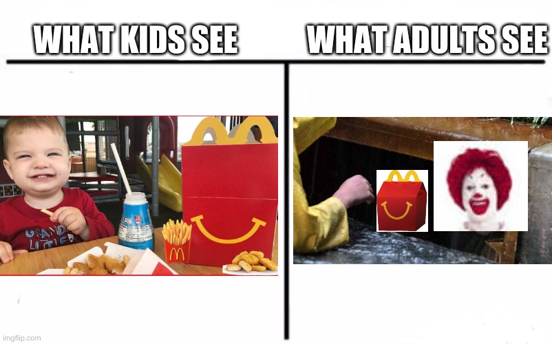 Who Would Win? | WHAT KIDS SEE; WHAT ADULTS SEE | image tagged in memes | made w/ Imgflip meme maker