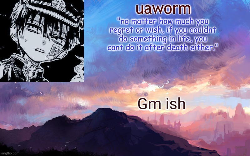 uaworm | Gm ish | image tagged in uaworm | made w/ Imgflip meme maker