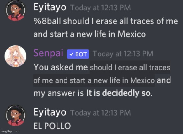 for those who dont know Eyitayo is my real name | made w/ Imgflip meme maker