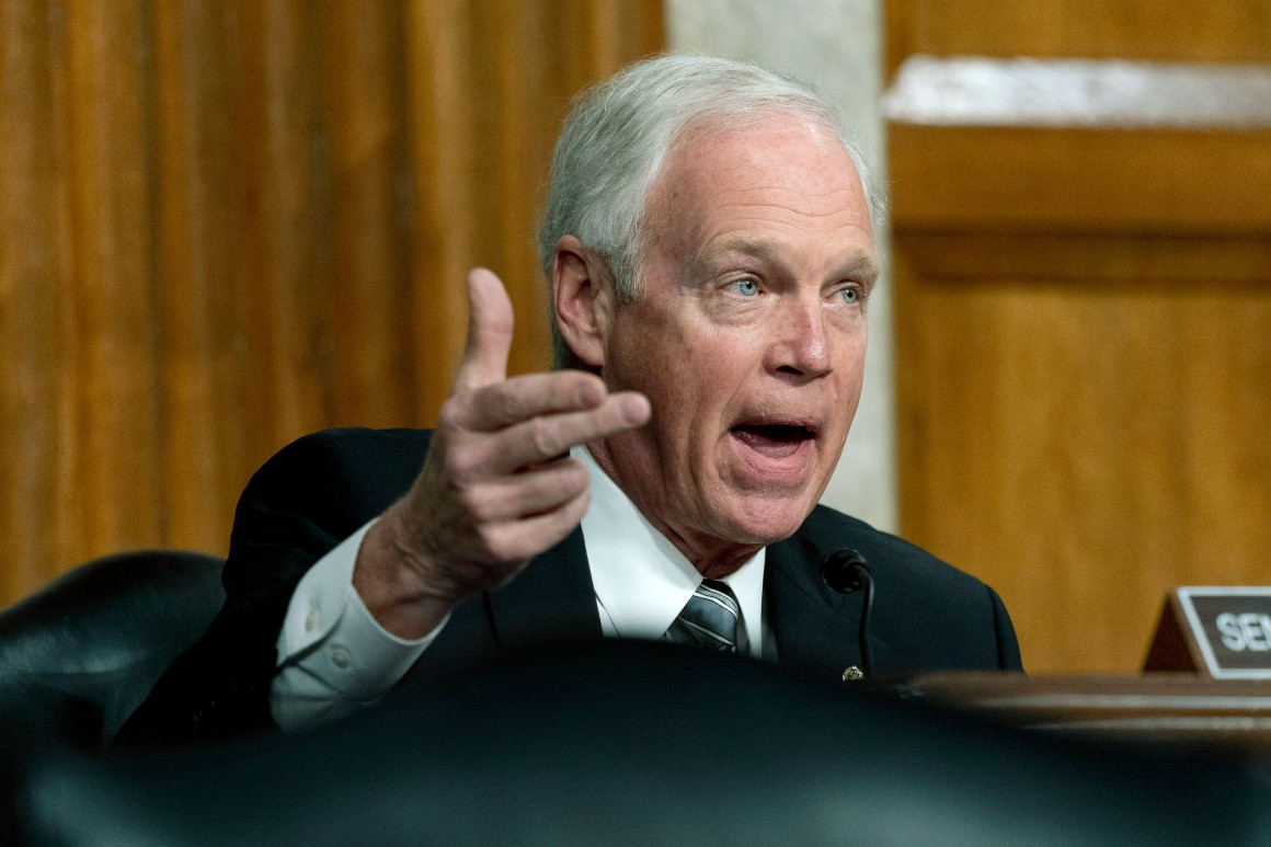 Senator Ron Johnson Blank Meme Template