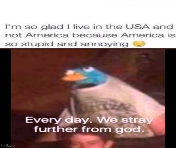 oof | image tagged in every day we stray further from god | made w/ Imgflip meme maker