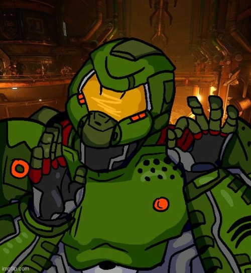 just right doomguy | image tagged in just right doomguy | made w/ Imgflip meme maker