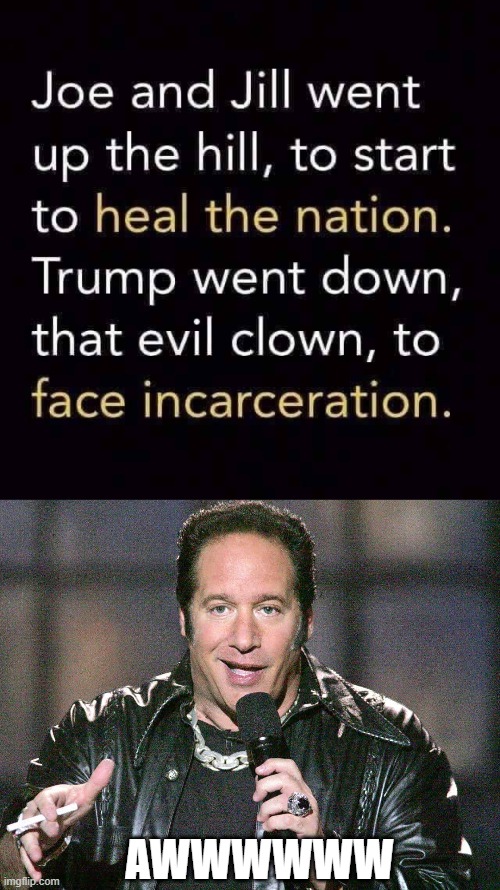 Andrew Dice | AWWWWWW | image tagged in nevertrump,scumbag republicans | made w/ Imgflip meme maker