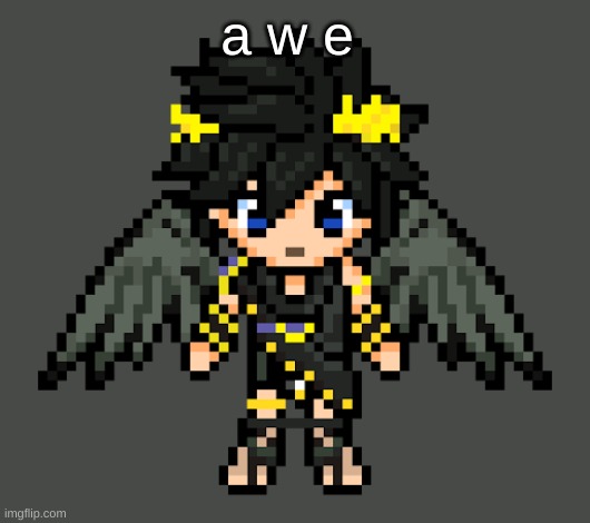 a w e | made w/ Imgflip meme maker