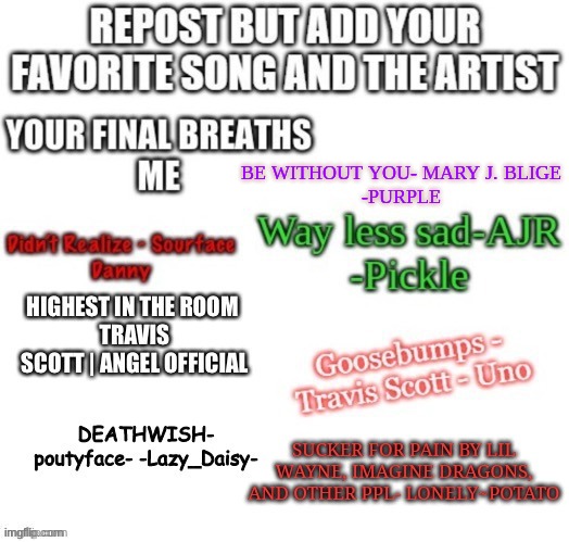 THIS SONG IS A VIBEEEEEEEEE | BE WITHOUT YOU- MARY J. BLIGE
-PURPLE | made w/ Imgflip meme maker