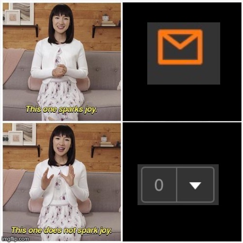 Yay | image tagged in marie kondo spark joy | made w/ Imgflip meme maker