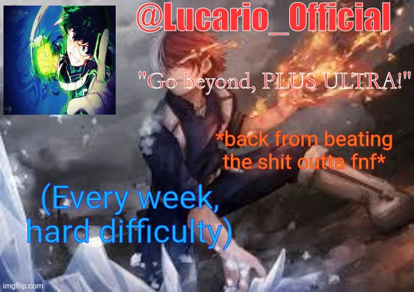 Aaand I watched YT, but that's irrelevant | *back from beating the shit outta fnf*; (Every week, hard difficulty) | made w/ Imgflip meme maker