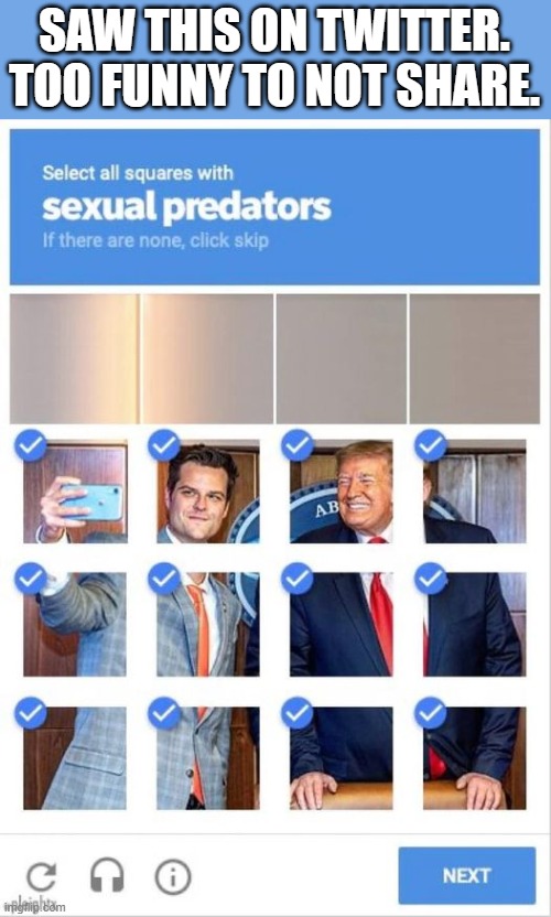 SAW THIS ON TWITTER. TOO FUNNY TO NOT SHARE. | made w/ Imgflip meme maker