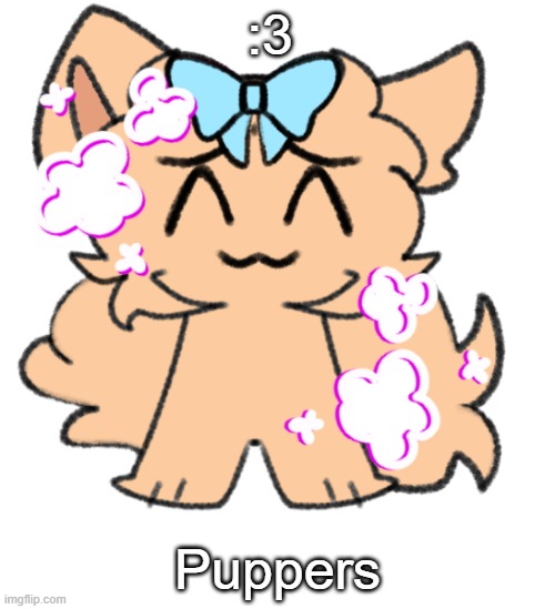 :3; Puppers | made w/ Imgflip meme maker