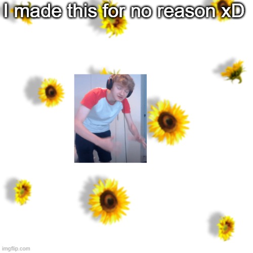 I made this for no reason xD | made w/ Imgflip meme maker