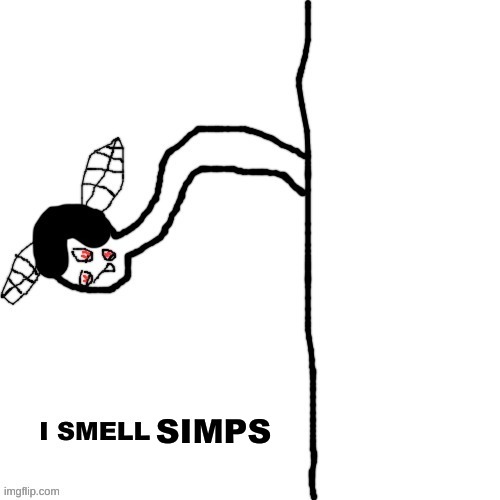 Carlos I SMELL BLANK | SIMPS | image tagged in carlos i smell blank | made w/ Imgflip meme maker