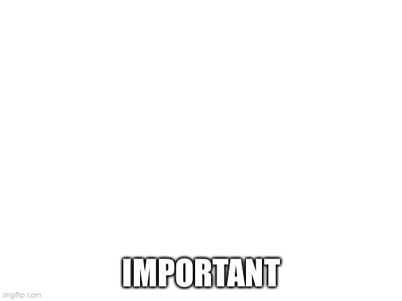 SURVEY | HTTPS://DOCS.GOOGLE.COM/FORMS/D/E/1FAIPQLSESR2XPZF0EIGPSXUDPXTB1WSKWALMINVE0KLLYLKDSL4KL-W/VIEWFORM?USP=SF_LINK; IMPORTANT | image tagged in blank white template | made w/ Imgflip meme maker