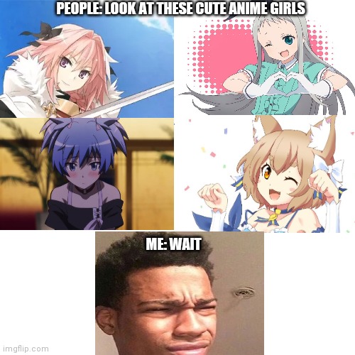 Cute anime girls meme #29967245 : r/Animemes