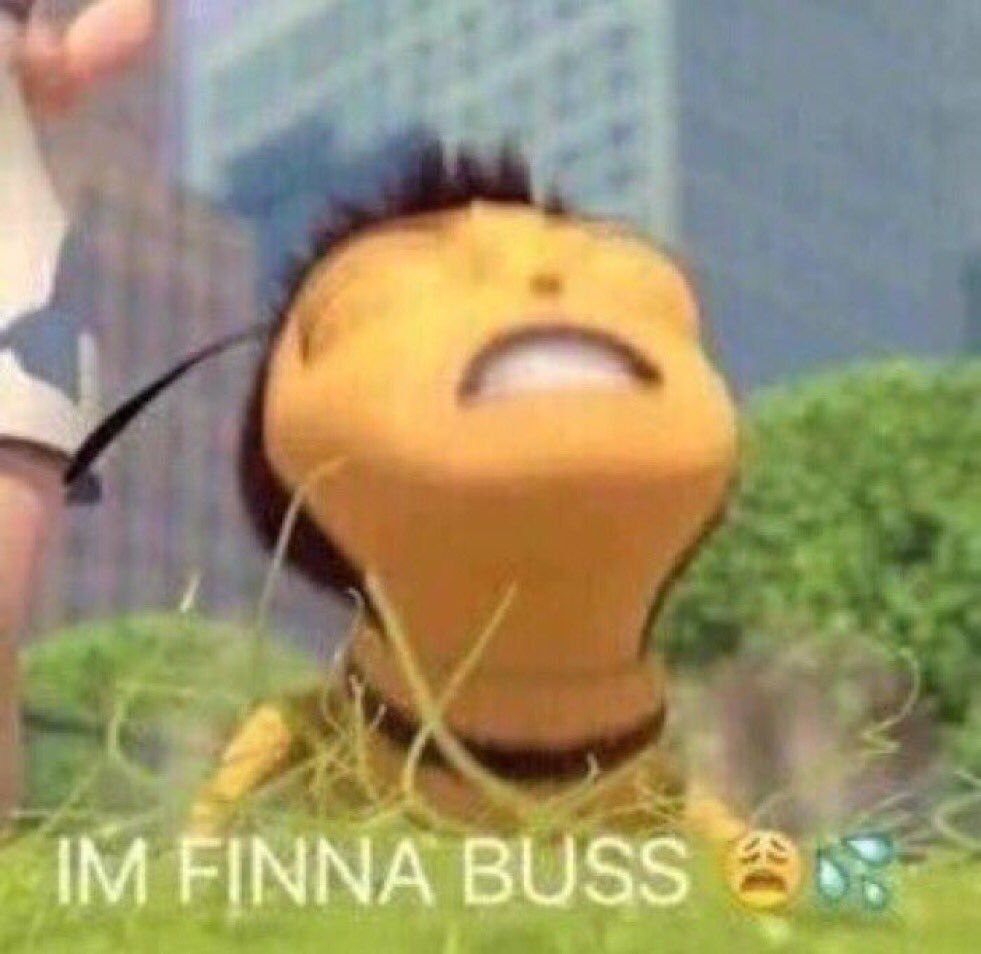 High Quality IM FINNA BUSS Blank Meme Template