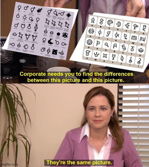 They're the same picture. (ᴹᵃʸᵇᵉ ⁿᵒᵗ) | *joke | image tagged in memes,they're the same picture | made w/ Imgflip meme maker
