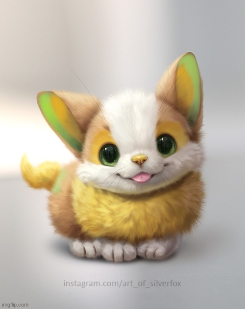 Yamper By Silverfox | image tagged in yamper,silverfox,pokemon,adorable,oh wow are you actually reading these tags,stop reading the tags | made w/ Imgflip meme maker
