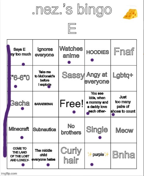 bingo! | made w/ Imgflip meme maker