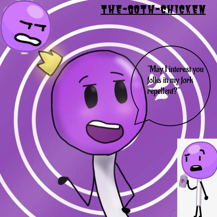 High Quality The-goth-chickens bfdi lollipop template made by gotanygrapes Blank Meme Template