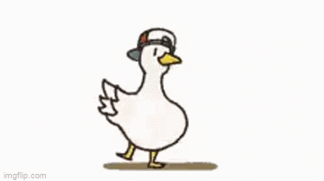 dancing duck for car dashboard