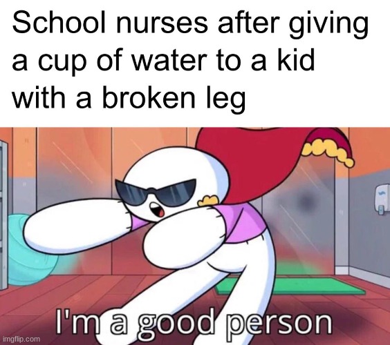 *No title available* | image tagged in theodd1sout,im a good person | made w/ Imgflip meme maker