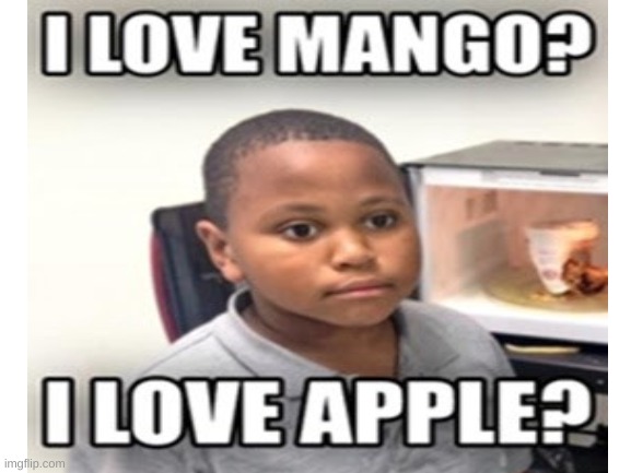 mangos and apples | image tagged in mango,apple,stop reading the tags | made w/ Imgflip meme maker