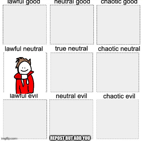 REPOST BUT ADD YOU | made w/ Imgflip meme maker