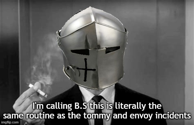 RMK calls B.S | I'm calling B.S this is literally the same routine as the tommy and envoy incidents | image tagged in rmk,dont be a fool | made w/ Imgflip meme maker