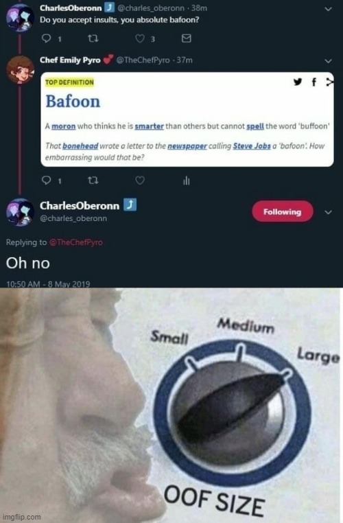 Gotteem | image tagged in oof size large | made w/ Imgflip meme maker