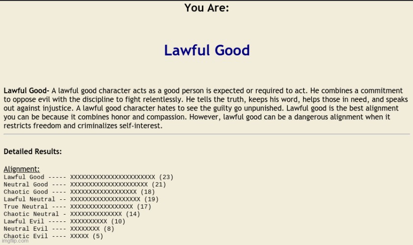 i got lawful good- | made w/ Imgflip meme maker