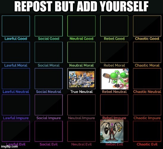 true neutral ganggg!!!! | made w/ Imgflip meme maker