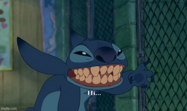 Stitch Hi | image tagged in stitch hi | made w/ Imgflip meme maker