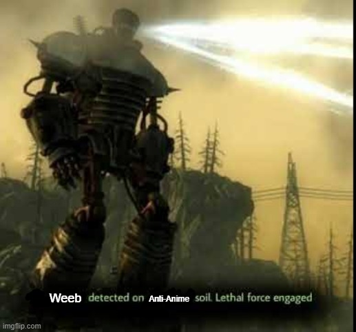 Communism detected | Weeb Anti-Anime | image tagged in communism detected | made w/ Imgflip meme maker