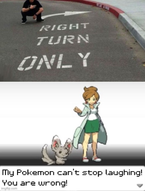 You're gonna crash and burn if you turn here. | image tagged in my pokemon can't stop laughing you are wrong,you had one job,task failed successfully | made w/ Imgflip meme maker