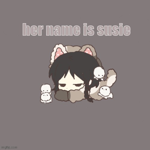 i'm making the brother next lol | her name is susie | made w/ Imgflip meme maker