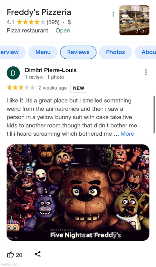 This is an actual pizzeria and i am dying of laughter and feeling bad at the same time | made w/ Imgflip meme maker