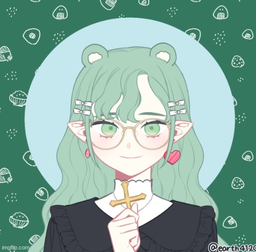 Holy F R O G | image tagged in holy frog,picrew,please dont steal this,i worked hard on her | made w/ Imgflip meme maker