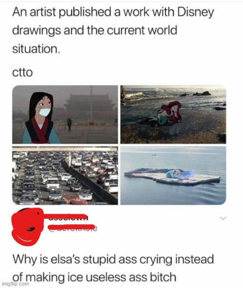 yeah elsa use ur damn brain | made w/ Imgflip meme maker