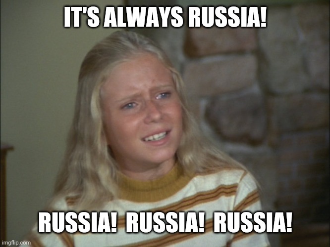 Russia! Russia! Russia! | IT'S ALWAYS RUSSIA! RUSSIA!  RUSSIA!  RUSSIA! | image tagged in marcia marcia marcia,coldwar,atleastitsnottrump | made w/ Imgflip meme maker